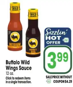 Jewel-Osco Buffalo Wild Wings Sauce offer