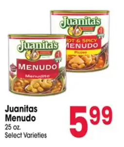 Jewel-Osco Juanitas Menudo offer