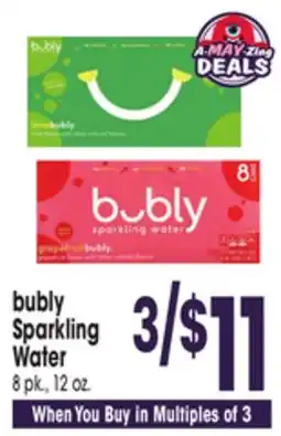 Jewel-Osco bubly Sparkling Water offer