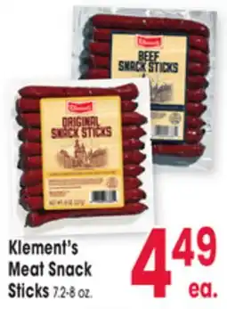 Jewel-Osco Klement's Meat Snack Meat Snack Sticks offer