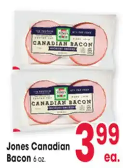 Jewel-Osco Jones Canadian Bacon offer