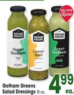 Jewel-Osco Gotham Greens Salad Dressings offer