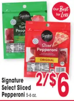 Jewel-Osco Signature Select Sliced Pepperoni offer