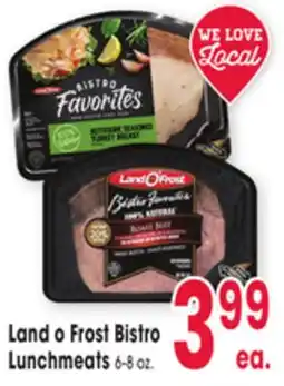 Jewel-Osco Land o Frost Bistro Lunchmeats offer