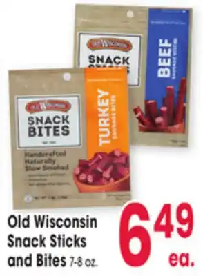 Jewel-Osco Old Wisconsin Snack Sticks and Bites offer