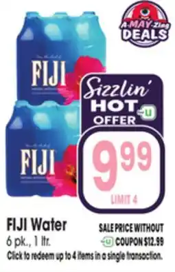 Jewel-Osco FIJI Water offer