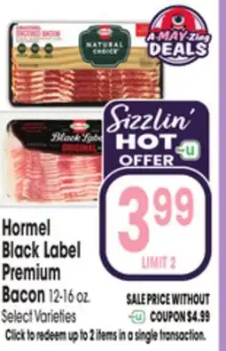 Jewel-Osco Hormel Black Label Premium Bacon offer