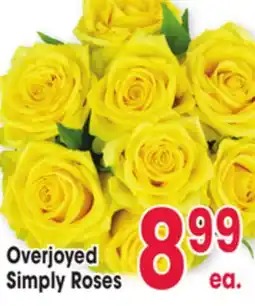 Jewel-Osco Overjoyed Simply Roses offer