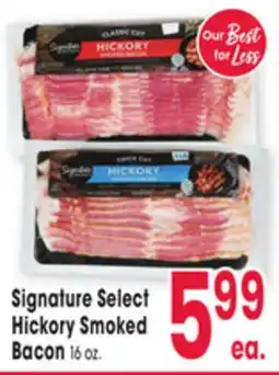 Jewel-Osco Signature Select Hickory Smoked Bacon offer