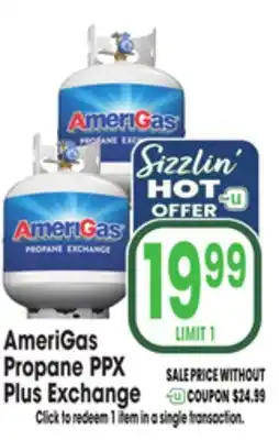 Jewel-Osco AmeriGas Propane PPX Plus Exchange offer