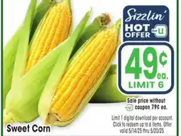 Jewel-Osco Sweet Corn offer