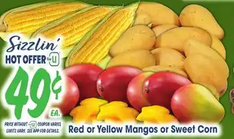 Jewel-Osco Red or Yellow Mangos or Sweet Corn offer