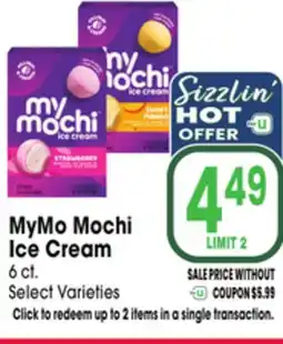 Jewel-Osco MyMo Mochi Ice Cream offer