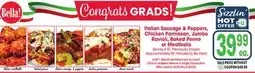 Jewel-Osco Italian Sausage & Peppers, Chicken Parmesan, Jumbo Ravioli, Baked Penne or Meatballs offer