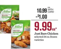 Mariano's Just Bare Chicken offer