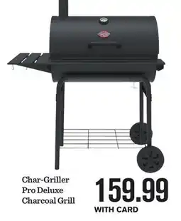 Mariano's Char-Griller Pro Deluxe Charcoal Grill offer