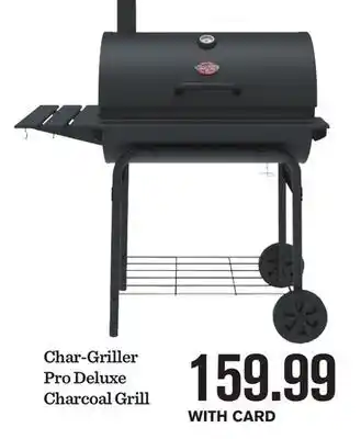 Mariano's Char-Griller Pro Deluxe Charcoal Grill offer