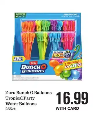 Mariano's Zuru Bunch O Balloons Tropical Party Water Balloons offer