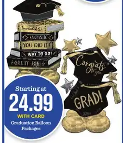 Mariano's Graduation Balloon Packages offer