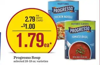 Mariano's Progresso Soup offer