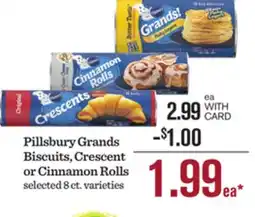 Mariano's Pillsbury Grands Biscuits, Crescent or Cinnamon Rolls offer