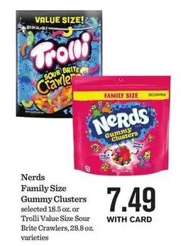 Mariano's Nerds Family Size Gummy Clusters offer