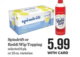 Mariano's Spindrift or Reddi Wip Topping offer