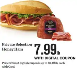 Mariano's Private Selection Honey Ham offer