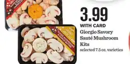Mariano's Giorgio Savory Sauté Mushroom Kits offer