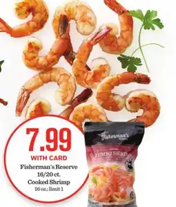 Mariano's Fisherman's Reserve 16/20 ct. Cooked Shrimp oz offer