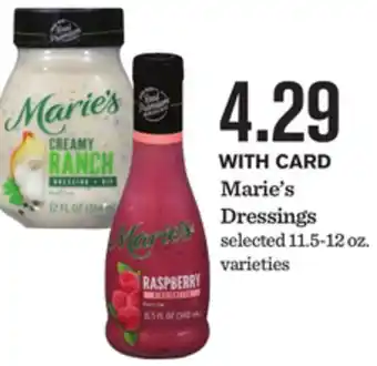 Mariano's Marie's Dressings offer