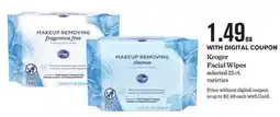 Mariano's Kroger Facial Wipes offer