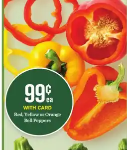Mariano's Red, Yellow or Orange Bell Peppers offer