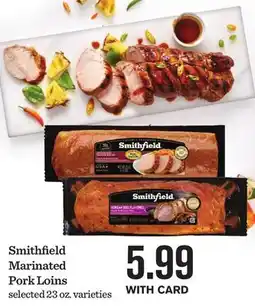 Mariano's Smithfield Marinated Pork Loins offer