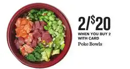 Mariano's Poke Bowls offer