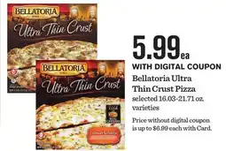 Mariano's Bellatoria Ultra Thin Crust Pizza offer
