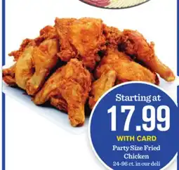Mariano's Party Size Fried Chicken offer