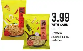 Mariano's Immi Ramen offer