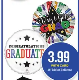 Mariano's 18 Mylar Balloons offer