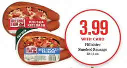Mariano's Hillshire Smoked Sausage offer