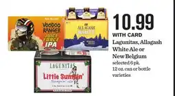 Mariano's Lagunitas, Allagash White Ale or New Belgium offer