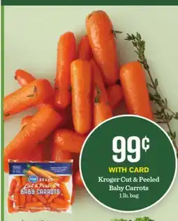 Mariano's Kroger Cut & Peeled Baby Carrots offer