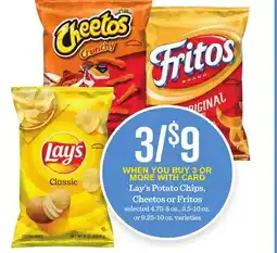 Mariano's Lay's Potato Chips, Cheetos or Fritos offer
