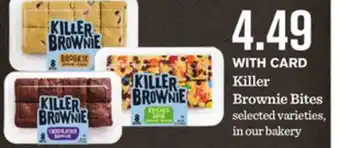 Mariano's Killer Brownie Bites offer