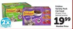 Safeway Friskies Variety Pack Cat Food offer