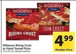 Safeway DiGiorno Rising Crust or Hand Tossed Pizza offer