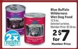 Safeway Blue Buffalo Wilderness Wet Dog Food offer