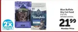 Safeway Blue Buffalo Dry Cat Food offer