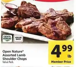 Safeway Open Nature Assorted Lamb Shoulder Chops offer