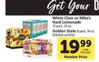 Safeway White Claw or Mike's Hard Lemonade offer